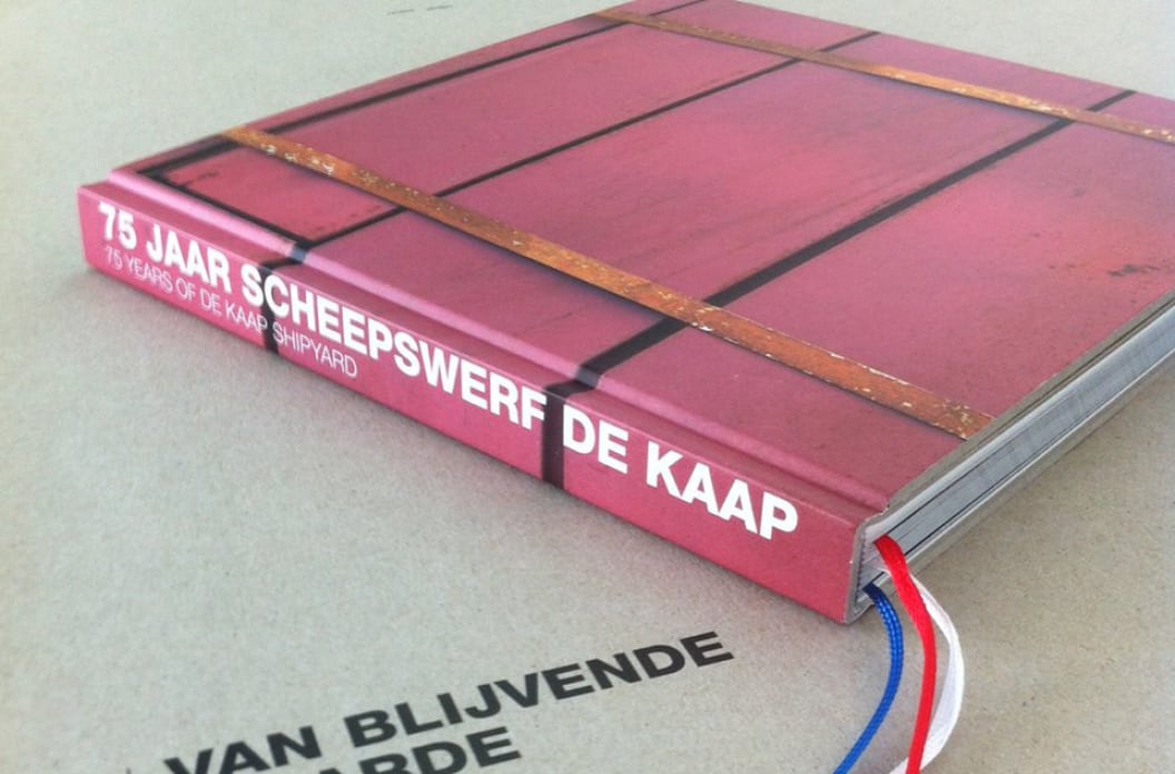 Sjoerd Litjens / Scheepswerf de Kaap / Jubileumboek / Cover / Meppel